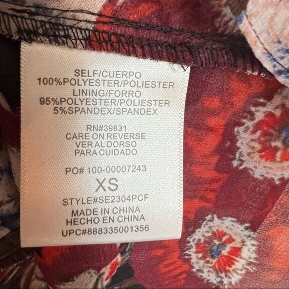 Sam Edelman Floral Cami Top Blouse XS - Picture 7 of 7